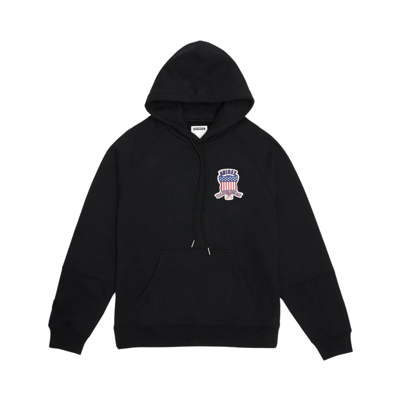 ★22-23FW新作★LMC X AVIREX★EMB HOODIE LMC Lmc X Avirex Emb Hoodie Black | International Store
