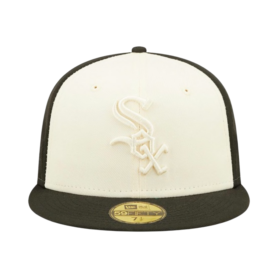 New Era 59Fifty MLB Chicago White Sox “Black 2 Tone” Fitted Hat