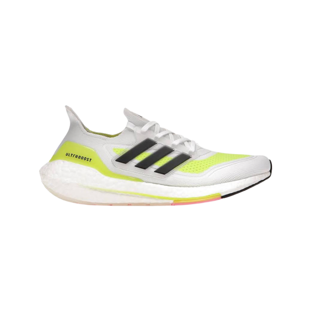Adidas Ultra Boost 21 “White Solar Yellow”